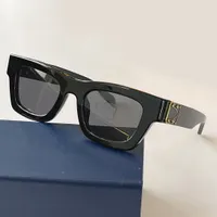 골드 블랙 그레이 스퀘어 선글라스 백만장 자 남성 시원한 태양 음영 안경 UV400 상자와 보호