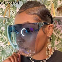 Men Women Faceshield Glass Safety Anti-spray Mask Protective Goggles Sunglasses274L