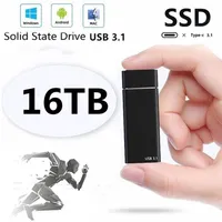 External Hard Drives HDD 16TB Solid State Drive 12TB Storage Device Computer Portable SSD Mobile 4tb242I