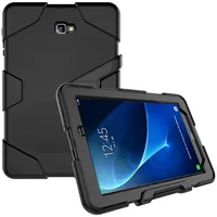 الغطاء الخلفي للسيليكون المقاوم للصدمة لعلامة Tab Samsung A 7 0 بوصة T280 T285 Tablet Stylus254h