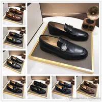 4A 20 Style Square Toe Genuine Leather Mens DESIGNER Dress Shoes LUXURY Handmade Hollow Summer Men Business Buckle Sandals Increase High Heels Shoes