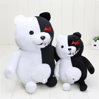 Dangan Ronpa Super Danganronpa 2 Monokuma Black White Bear Plush Toy Soft Stuffed Animal Dolls Toy 201215288f