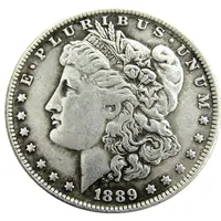 US 1889-P-CC-O-S Morgan Dollar Copin Coin Brass Ornaments R￩plica Coins Home Decoration Acess￳rios256p