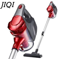 JIQI Vacuum cleaner household hand held carpet type ultra quiet small mini large power strong dust cleaning machine244S