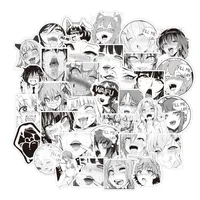 50pcs set Hentai Manga anime pvc waterproof sticker gifts for laptop waterbottle bicycle helmet car stickers292w