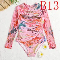 B11-B15 편지 Jacquard Bodysuit Fashion Womens Spashg Lingerie 부드러운 편안한 통기성 속옷 바디 수영장 해변 Body S209E