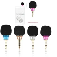 Mini 3 5 mm jack omni-direzionale microfono cellulare per cellulare microfono per iPhone5 6s 6 pi￹ PC Laptop255W