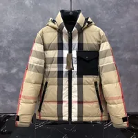 역할 수있는 남자 디자이너 다운 후드 재킷 편지 여자 겨울 코트 파카 두꺼운 남자 아웃웨어 옷 야외 재킷 지퍼 s-2xl 크기 패션 의류