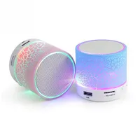 Getihu Bluetooth LED LED LED Portable Mini Wireless Speaker Player USB FM MP3 Music Sound Colum per PC Phone cellulare Xiaomi S241T