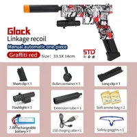 34 cm Spielzeugpistole mit Magazin Soft Rebound Pistol Foam Toy Model