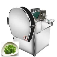 Alimentos elétricos Máquina de corte de vegetais cortador de repolho de pimenta de pimenta de pimenta de alho-poró Máquina de corte de celeio de celeio 0 24kW CHD-20253M