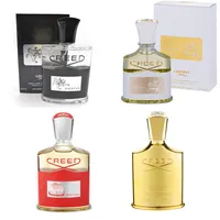 Cole￧￣o de perfumes de reflex￣o Creed 12 tipo homens perfume aventus millesime prata ￡gua imperial viking 120 100 75 ml de altura 230o