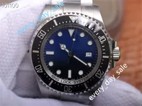 Men's watches high quality black blue automatic mechanical watch 44mm 3135 movement 904L super luminous sapphire waterproof watch N-made