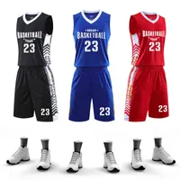 Spor Salonu Giyim Özel% 100 Polyester Ucuz Basketbol Formaları Nefes Alabilir Basketbol Giyim Basketbol Gömlekleri Okul Takımı Erkekler İçin Üniformaları LQ853 220812