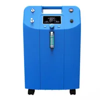 0 5L-5L Min Minin eingerichtetem Sauerstoffgenerator Home Medical Sauerstoffmaschine Tragbarer Sauergenator mit Zerstäubungsfunktion für 2 Personen bis 250E