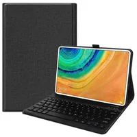 Book Flip Cover with Stand TPU Back Case para Huawei Matepad Pro 10 La tableta de 8 pulgadas puede colocar el teclado247Q