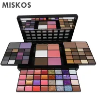 Miskos Makeup Set 74 Colori Combinazione 36 colori Respuglio di rossetto Crema Glitter Concettori Accendi Blushers Contour Makeup Kit277A