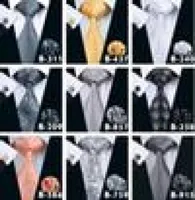Top 400 Styles Men Ties Business Suit Necktie Neck Tie Set Silk Paisley Solid Stripes Yam Dyed Golden Classic Flower Ties