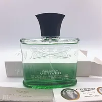 Promoción para regalos Perfume Creed Santal Green Faith Vetiver original para hombres Perfume para hombres Colonia 120 ml de alta fragancia GO2191