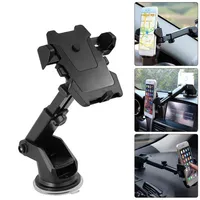 Universal 360° Degrees Rotations Adjustable Car Windshield Dashboard Suction Cup Mount Holder Stand For Mobile Cell Phone279J