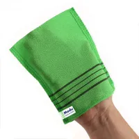 Reiniging handschoenen Koreaans exfoliërende badwashandje 5 3 x 9 in Aziatisch Italië handdoek Amkfi