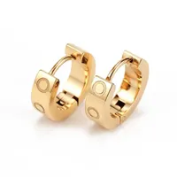 Women&#039;s earrings designer studs high quality stainless steel low allergy earrings classic fashion jewelry gift