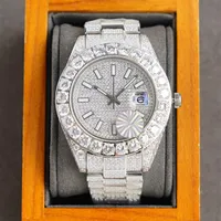 Diamond Watch Automatic Mechanical Watches 40mm Stainless Steel Life Waterproof Men Wristwatch Business Wristwatches Montre De Lux279Q