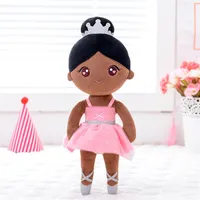 Gloveleya Plush Toys Ballet Dancer Dolls Dreaming Girl Gift For Kids Girls Doll Black Hair Ballet Girl Bauble 1011251z