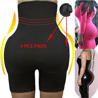 FAKE ASS Womens Butt and Hip Enhancer Booty Padded Underwear Panties Body Shaper Seamless Butt Lifter Panty Boyshorts Shapewear205x