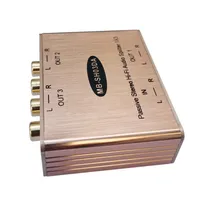 Splignage audio Stéréo RCA passif avec distributeur AV de sortie isolée un sur 3 out230c