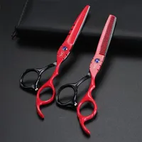 Hair Scissors Professional Hairswressing da 6 pollici Giappone set taglieri di taglio a forbice barbiere taglio rasoio237a