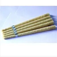 new pure beewax ear candle unbleached organic muslin fabric with protective disc CE quality approval 1313N
