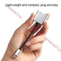 Type C Adapter Aux Audio Adapter USB Type C to 3 5mm Earphone Jack Adapter For Huawei P20 S8 without 3 5 jack251o