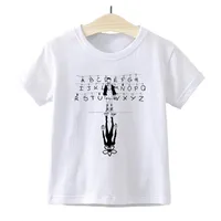 Stranger Things Kids T Shirt T-Shirt Hipster Harajuku Childrens Clothing Summer Summer Urbanl Sleeve Boys Exgerived2571