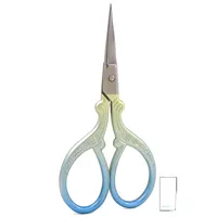 Makeup Brushes Retro Gradient Vintage Classic Embroidery Nail Art Stork Cuticle Scissors Cutters For ManicureMakeup