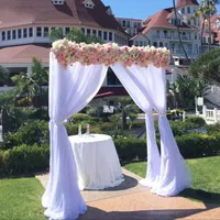 Украшение вечеринки 550см свадебная арка драпировка декор невесты Организация Тюл