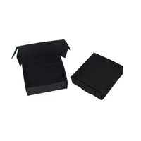 6 5 6 2cm 50pcs lot Black Carton Carton Kraft Paper Box Party Party Box Party Favors Soap Rangement Boîtes Jewelry Package Box239y