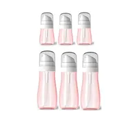 Bottiglie spray per profumi PETG e PP 50 ml 100 ml BOTTO ATomizer per contenitori estetici vuoti per bottiglie di profumo da viaggio all'aperto319W319W