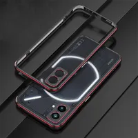 Metalowa rama telefon komórkowy dla nic telefonu 1 kamera ochronna aluminiowa osłona zderzaka