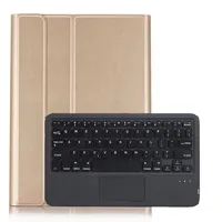 Flip Pu Leather Case مع لوحة مفاتيح لوحة اللمس لـ Samsung Galaxy Tab A7 10 4 بوصة T505 T500 S7 S8 X700 X706 T870 T875 Bluetooth Keyb232x