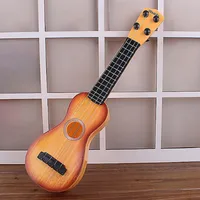Kids bebek mini plastik gitar oyuncakları müzik aleti toy214e