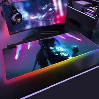Arcane Super Soft LED Backlit Gaming Maus -Pad USB Lol Desk Mat Ligendends Jinx Jayce VI Custom RGB MOUSE PAD GIFT3133