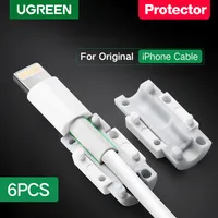 واقي الكابلات لحماية الشاحن iPhone كابل سلك سفر لدغة كابل USB كبل ل protector324p