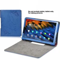 Print Flower PU Case For Lenovo Yoga Smart Tab YT-X705F 10 1 tablet For Lenovo Yoga Tab 5 YT-X705 Book Flip Cover309t