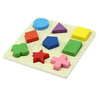 Montessori Wooden Math Toys Colorful Square Lughle Toy Toy Education Educational Learning Toy Toy Study Crismas Gift for Kids308b