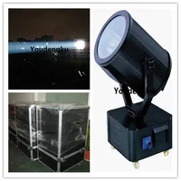 5000w Super power Xenon lamp tracker light outdoor searchlight sky beam light with flightcase2202