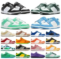 Classic Fashion Casual Shoes Men Femmes SB Dunks Lows Panda Unc Triple Rose Blue Raspberry Shades Of Green Grey Fog Mens Trainers Outdoor Sneakers