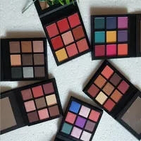 Drop Makeup Brand Palette 9 Colors Mini Eyeshadow Palette 6 Styles Eye Shadow em Stock222W