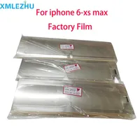 100Pcs New Front Protective Film Factory Film For iPhone 5 6 6S 7 8 Plus X XR XS MAX Screen Protector Guard270W