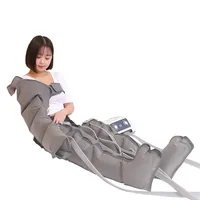 Taşınabilir Hava Sıkıştırma Basınoterapi Lenf Drenaj Makinesi Hava Basınç Presoterapi Vücut Ayak Masajı Detoks Vücut Slimming2614